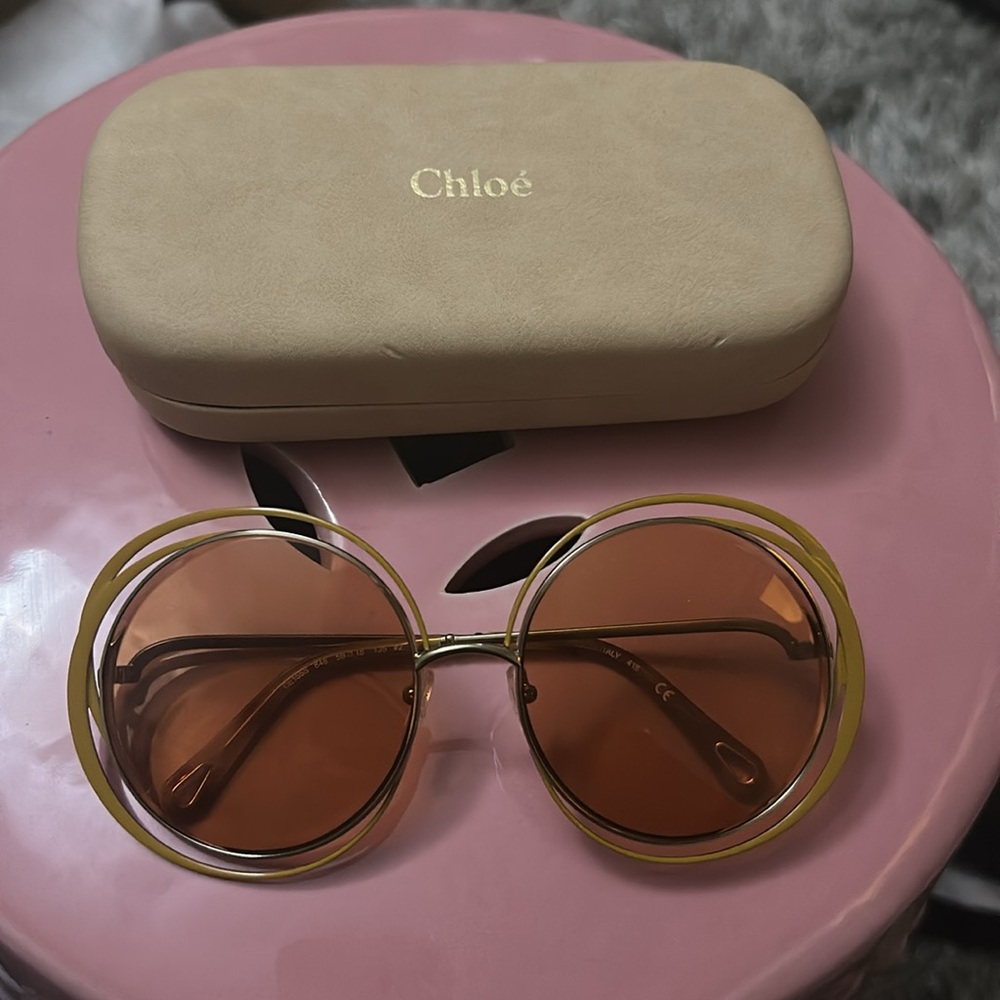 Chloe Retro round sunglasses